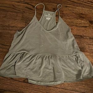loose peplum tank